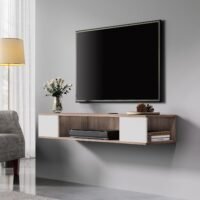floating tv stand shelves for tvs up to 43"
