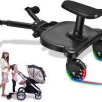 stroller board with seat