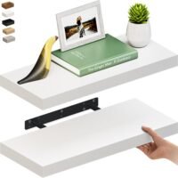 ballucci floating shelves for wall, 24"