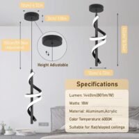 led pendant light fixtures